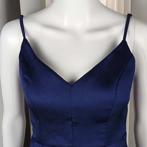 Windsor Wedding, Prom, Formal, Evening, Navy Blue Mini Dress. Size 3/4 - Picture 2 of 11